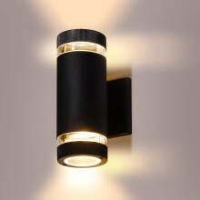Hållbar konstruktion utomhuslampa, väderbeständig modern armatur - certifierad säkerhet, energieffektiv lampa för uteplatser, korridorer,
