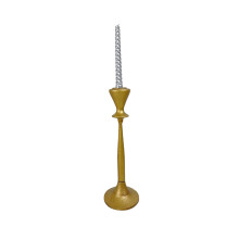 Bougeoir en métal Vintage européen, bougeoirs coniques pour-26C