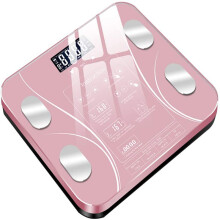 Balanza inteligente para análisis de peso y composición corporal, balanza de baño con Bluetooth para 13 datos de medición básicos, dispositivo