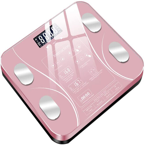 Smart Scale for Body Weight and Composition Analysis, Bluetooth-Enabled Bathroom Scale for 13 Basic Measurement Data, Digital Device with User-Friendl
