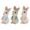 Mini-Kaninchen-Statue, Dekor, Desktop, Ostergeschenk,-W304E 2