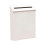 (White) Wall Mount Mailbox, Large Capacity Mail Box, Metal Post Box, Mailboxes for Outside, 8.66'x2.36'x11.4 4