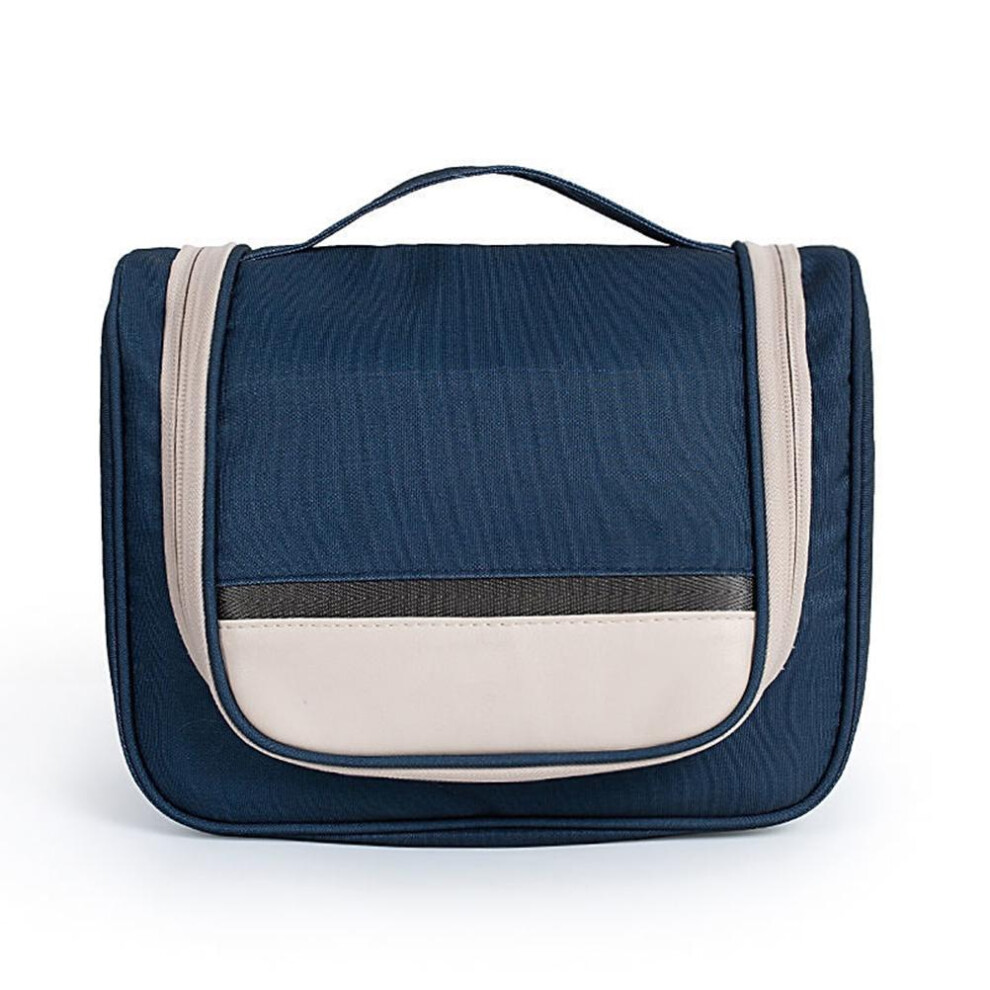 Durable Hanging Toiletry Bag Waterproof Nylon Construction Practical Metal Hook Extra Large Toiletry Bag with Multiple Pockets & Compartments