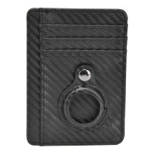 Multifunktionale AirTag Geldbörse aus PU-Leder, schlankes Design, integriertes Fach, RFID-Blockierung, ultradünnes, hochwertiges Material, für