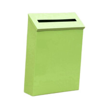 (Green) Wall Mount Mailbox, Large Capacity Mail Box, Metal Post Box, Mailboxes for Outside, 8.66'x2.36'x11.4