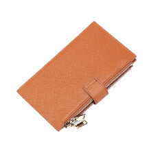 Portofel cu blocare RFID, 18 spații pentru carduri, design bifold securizat pentru femei, material moale și durabil pentru utilizare zilnică