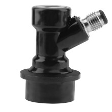 Raccord de gaz à verrouillage à bille pour fût de bière artisanale, conception universelle compatible avec le robinet de fût Pepsi Cornelius,