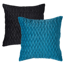 Décoration de style campagnard, coussins décoratifs en fausse fourrure hypoallergénique pour canapé, chambre, salon, jardin