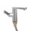 Βρύση νιπτήρα μπάνιου Chic, επίστρωση κενού PVD για λάμψη χωρίς διάβρωση, ομαλή 2