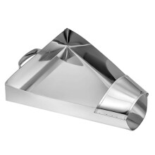 Stainless Steel Popcorn Scoop and French Fry Bagger with Ergonomic HeatResistant Handle for Movie Theater