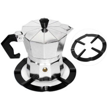Wok Ring for Gas Stove 5.2in Cast Iron Burner Support Rack Fits Small Pots Stable Cooking Surface