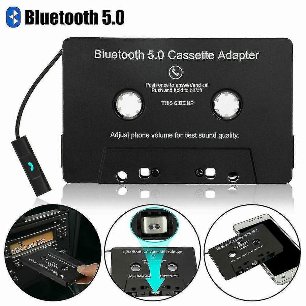 Car Audio Bluetooth Cassette Receiver Tape Player Bluetooth 5.0 Cassette Aux Adapter 6472608718177