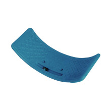 Curved Balance Board For Kids Blue Wobble Board Popping Rocker For Core Strength Toddler Seesaw Indoor Outdoor Play