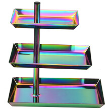 Convenient Storage Container Set with-Color titanium color