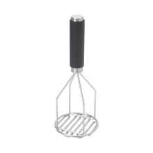 Stainless Steel Potato Masher with Comfortable NonSlip Grip, RustResistant Heavy Duty Kitchen Tool