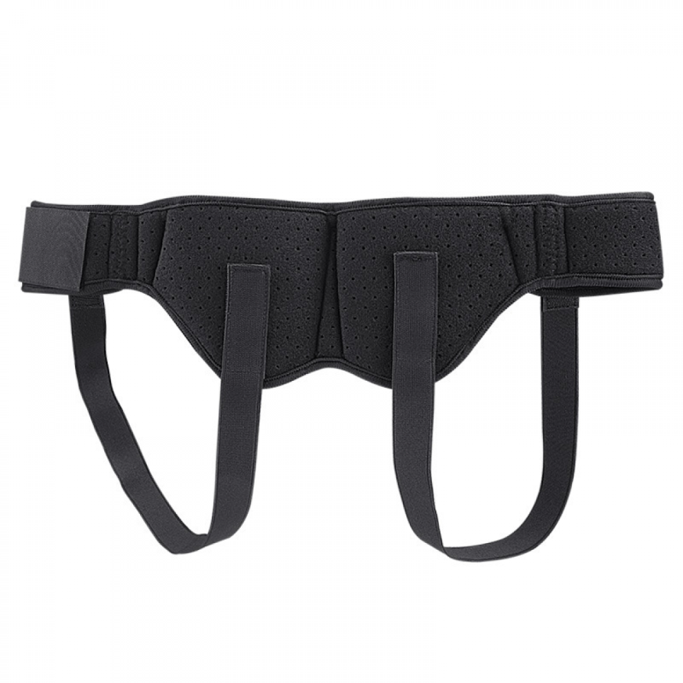 Inguinal Hernia Support Belt Double Groin Hernia Pain Relief Truss Brace For Men