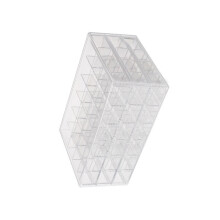 Compact and Versatile Accessory Storage-Three-Layer 72 squares