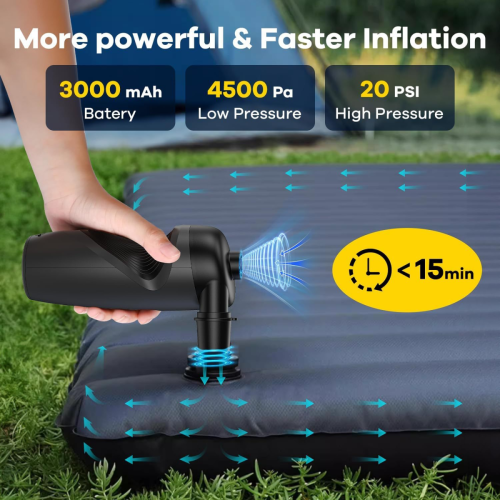 Συμβατό με ηλεκτρική αντλία αέρα 20PSI, ηλεκτρικό φουσκωτό, με 7 ακροφύσια αέρα κ 1