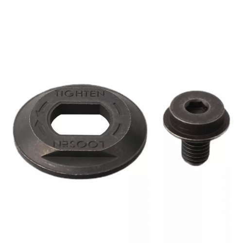 Conjunto de 1 Braçadeira e Parafuso para Flange Externa de Lâmina de Serra Circular N621119 Compatível com DCS391 DCS367 1