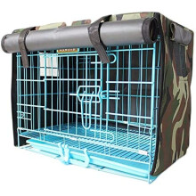 Cat Rabbit Dog Crate Cover Breathable Waterproof Four Seasons Mosquito Proof Foldable Outdoor Kennel Camouflage Medium