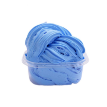(Blau) Flauschiger Schleim, Zuckerwatte, Schlamm, Floam, Wolkenknete, Stressabbau, Kinderspielzeug, Geschenke