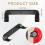 8pcs Wall Mount, Vertical Collection Car Wall Holder, Collection Car Display 2