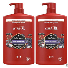 Old Spice Night Panther 3-in-1 Shower Gel 2x1000ml