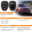 High quality brand new Compatible with Keyless Entry Car Key Vehicles That Use 5 Button 1 3