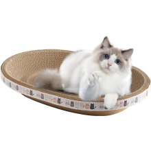 Rascador para gatos, rascador de cartón para gatos, cama de cartón para gatos, 2 en 1