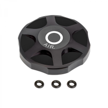(Zwart)Mountainbikes Schokabsorptie Lucht Gas Ventielen Cover Fietsen Verende Voorvork Doppen Racefiets Lucht Gas Vorkbeschermer Zwart