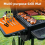 Silicone Side Shelf Mat Spatula Mat Silicone Utensil Rest,Heat-Resistant 2