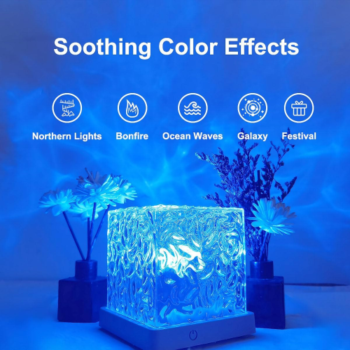 Προβολέας Ocean Wave, 16 Χρώματα Midnight Aura Lamp με Touch Control Aurora Glow Lamp 2