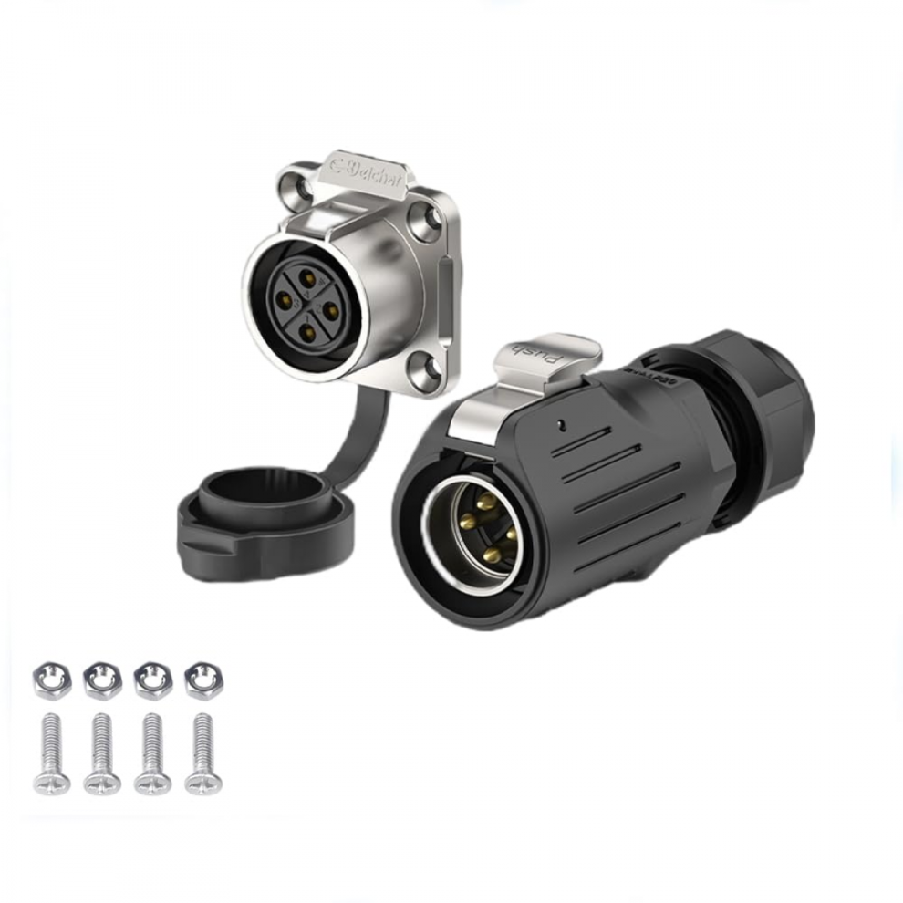 Industrial Waterproof Connector Compatible With Ip68 Quick Plugging Circular Connector 6921102107364