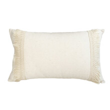 Coussin de soutien lombaire, coussins décoratifs chics de style bohème, housses de coussin en coton et lin de qualité supérieure avec fermeture