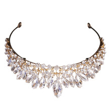 Delicate Diamond Crown Headbands Bride Headbands Wedding- C