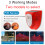 Weatherproof Solar Security System, PIR Motion Detector With Solar Motion Sensor Alarm, Multi-Application Outdoor Strobe Light For Enhanced Safety 5