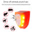Weatherproof Solar Security System, PIR Motion Detector With Solar Motion Sensor Alarm, Multi-Application Outdoor Strobe Light For Enhanced Safety 2