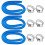 Pool Pump Replacement Hose,1.5M for Compatible with  Filter Pump 300,330,530 and 1000 Pool Include 6 Hose Clamps,B 1