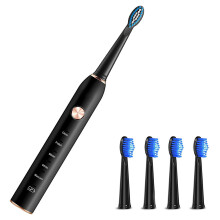 Hygienische Aufbewahrungszahnbürste, fortschrittliche Bürstenköpfe, hochvibratorische Schalltechnologie, 5 Reinigungsmodi, intelligenter Timer,