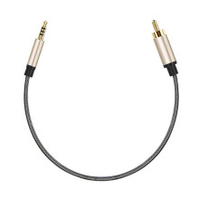 (2m) RCA 3.5MM Jack Aux Cable Stereo Digital Coaxial Audio Line Applies Mi TV 1st / 2nd Generation Versions Multicolor