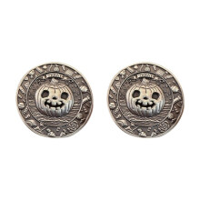 Trick or Treat Coin, Halloween Coins with Pumpkins, Trick or Treat Festive Decorations and Party Favors Halloween,2PCS