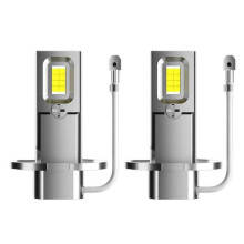 (H3) H1 3 H7 LED Bulbs, High and Low Beam Fog Ligh Bulbs 6000K White IP67, Plugs and Play,Headlight Bulb Multicolor