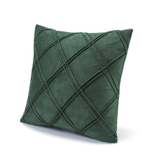 Housse de coussin décorative en microfibre à motif géométrique, fermeture portefeuille, idéale pour la chambre, le bureau ou la voiture. Style