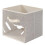 Fabric Cube Storage Box Transparent Storage Box for Closet Foldable Storage Box C 1