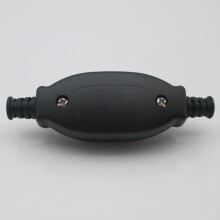 3A 250V 8mm Waterproof in Cord IP65 Round Wire Silver Contact Double Cut Dust