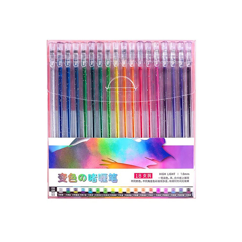 Glitter Gel Pen Kit Glitter Gel Pen Artist Colored Gel Markers Neon Pens For And Drawing B 6132964716216