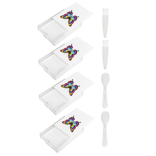 DIY  Diamond Tray Painting Stackable Drawer Box Tray Large Capacity Multi Placing Drill Storage Container D