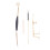 Brass Violin Luthier Tools Kit Violin Sound Post Set Sound Post Installation Tool,Violin Making Repair Tools 1