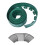 Garden Lawn Retaining Board Plastic  Landscape  Isolation Strip Equipped with Fixing Nails B 1