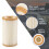 0001802609 Car Engine Oil Filter Fleece Grid Replacement for - C CL CLK CLS E G GL GLK ML Class 8